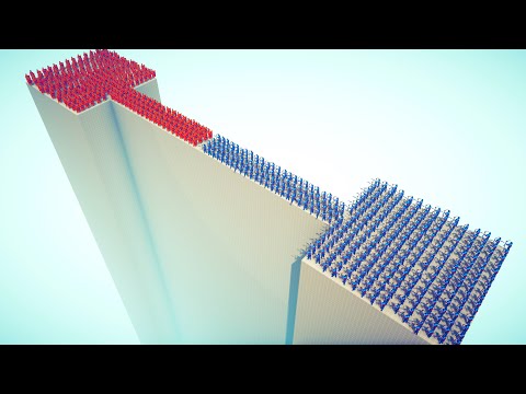 50x SHIELD BEARERS vs 50x EVERY RANGED - Totally Accurate Battle Simulator TABS