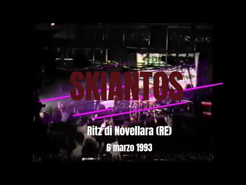 SKIANTOS LIVE 6/3/1993 - Ti Rullo di Cartoni
