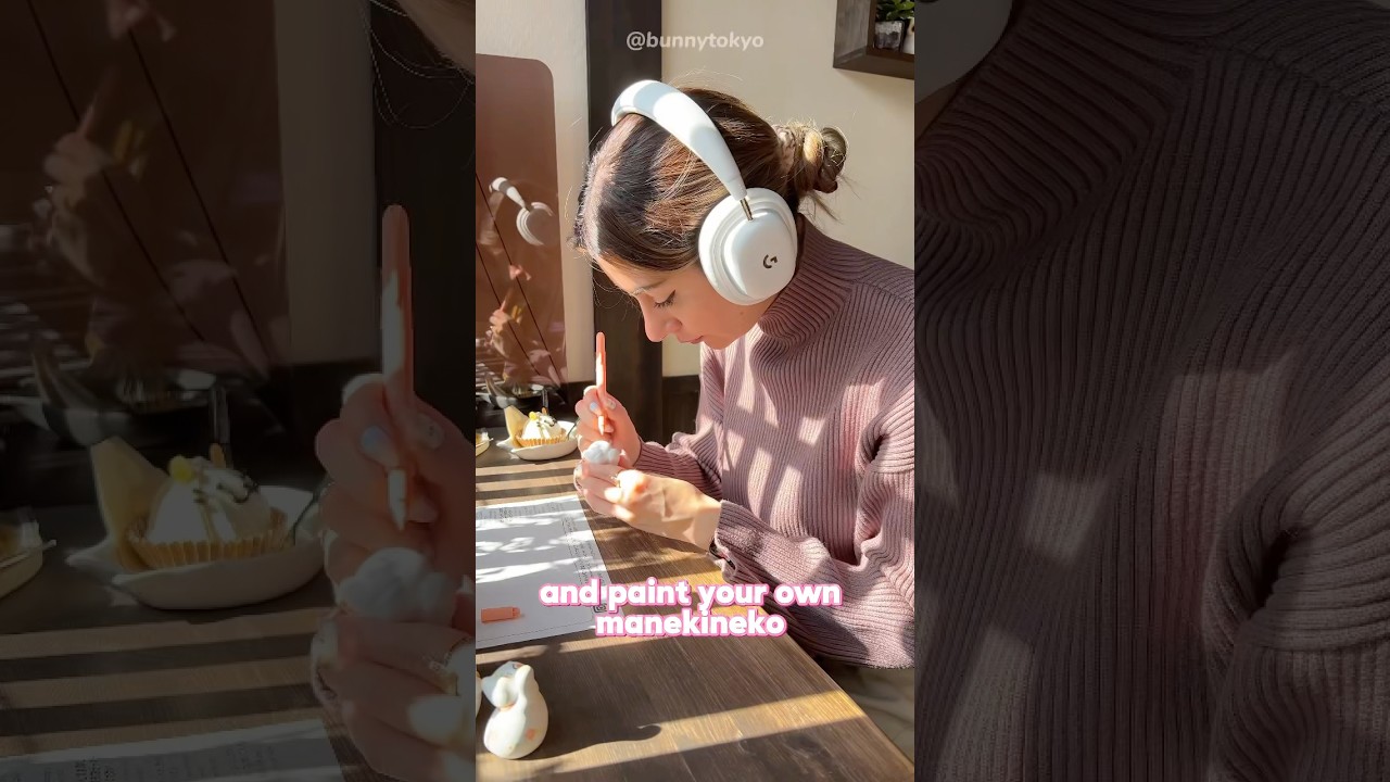 Purrfect Plan For Your Japan Trip | Paint Manekineko at Cozy Cafe