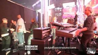 Eminem & 50 Cent   Behind The Scenes   The American Music Awards 2009