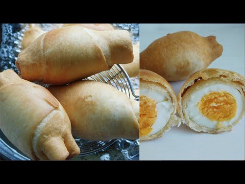 ONLY 1 CUP OF FLOUR EGG ROLL RECIPE / HOW TO MAKE AFRICAN EGG ROLL, SCOTCH EGGS  WITH 1 CUP OF FLOUR
