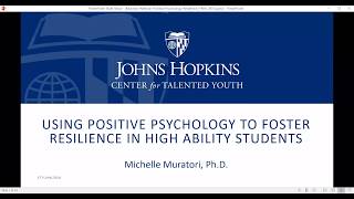 Using Positive Psychology to Foster Resilience | Johns Hopkins Center 