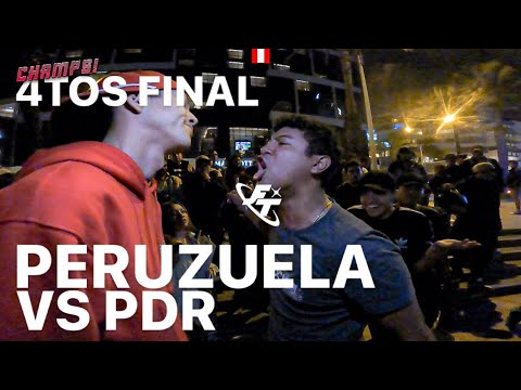 🔥 #PDR vs. #PERUZUELA: CUARTOS Final #CHAMPS ⭐️