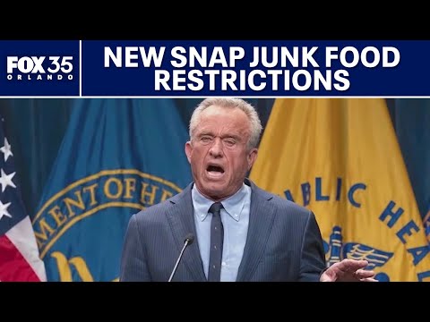 Trump administration restricts junk food purchases through SNAP