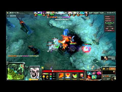 Dota 2 Rampage Slark and Furion