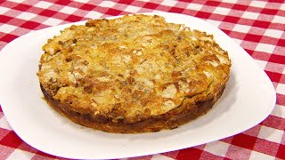 Torta de manzanas sin azúcar