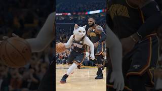 From Bullied Kitten to Basketball King! #cat #shorts