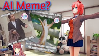 Terrible Doki Memes But They Are From AI