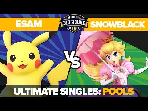 ESAM vs snowblack - Pools Winners' Semifinals: Ultimate Singles - TBH9 | Pikachu vs Peach