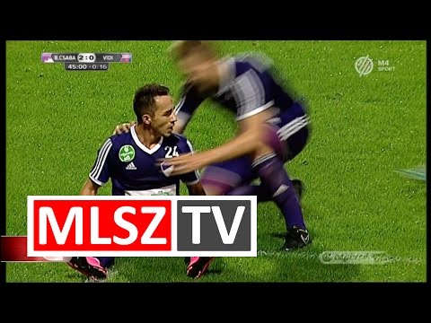 Ezequiel  Calvente Criado gólja a Békéscsaba 1912 ELŐRE – Videoton FC mérkőzésen