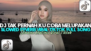 Download lagu DJ TAK PERNAH KU COBA MELUPAKANMU  DIMANA HATIMU SLOWED REVERB VIRAL TIKTOK JEDAG JEDUG TERBARU mp3