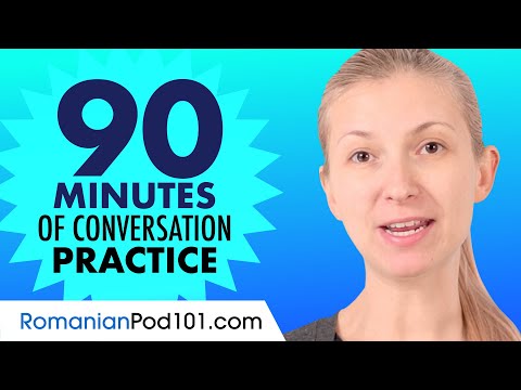 90 Minutes of Romanian Conversation Practice - Improve Speaking Skills