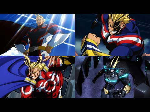 Boku no Hero Academia: All Might All Forms & Smash