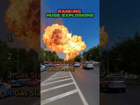 Ranking Explosions 😲