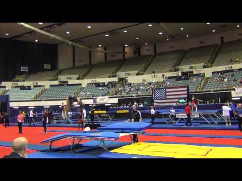 Marina Moskalenko - Double Mini 2 - 2012 U.S. T&T Elite Championships - Senior Prelims