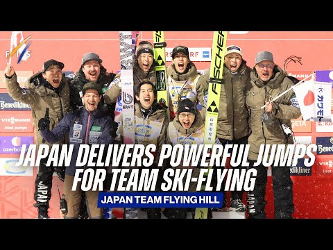 Japan soars a win in Team Ski-Flying! | FIS Ski Jumping