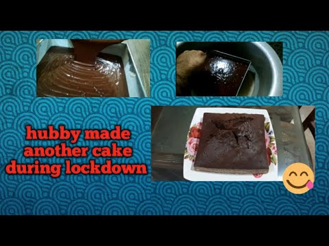 Chocolate cake | hubby's recipe | by Attiya Muzammil