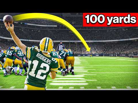 The Longest Throws in NFL History!