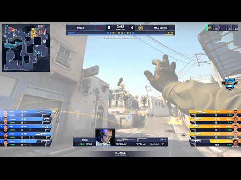 Mousesports vs Mad Lions Map 2 Dust2 - ICE 2020