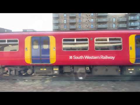 SWR Class 444 | Wimbledon To Clapham Junction Running *FAST*