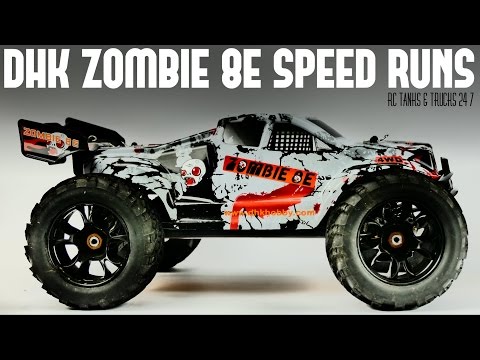 DHK ZOMBIE 8E Speed Runs On 4S
