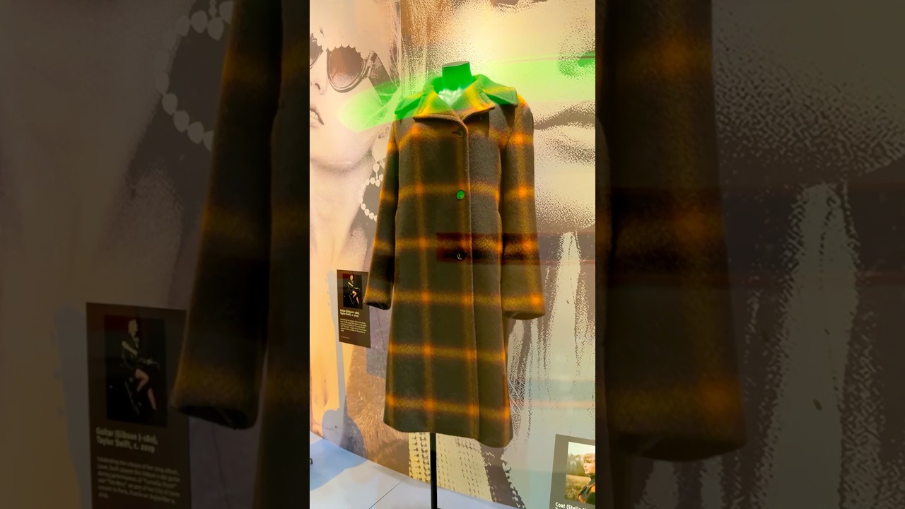 taylor swift evermore album coat | #taylorswift #grammymuseum #mississippi #evermore