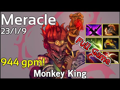 Meracle [WG] - Monkey King - Dota 2 Full Game