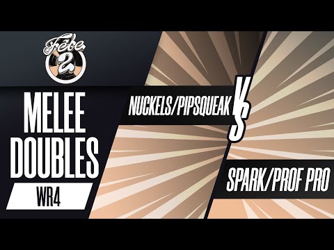 nuckels/Pipsqueak vs Spark/Prof Pro - Melee Doubles WR4 - Fete 2
