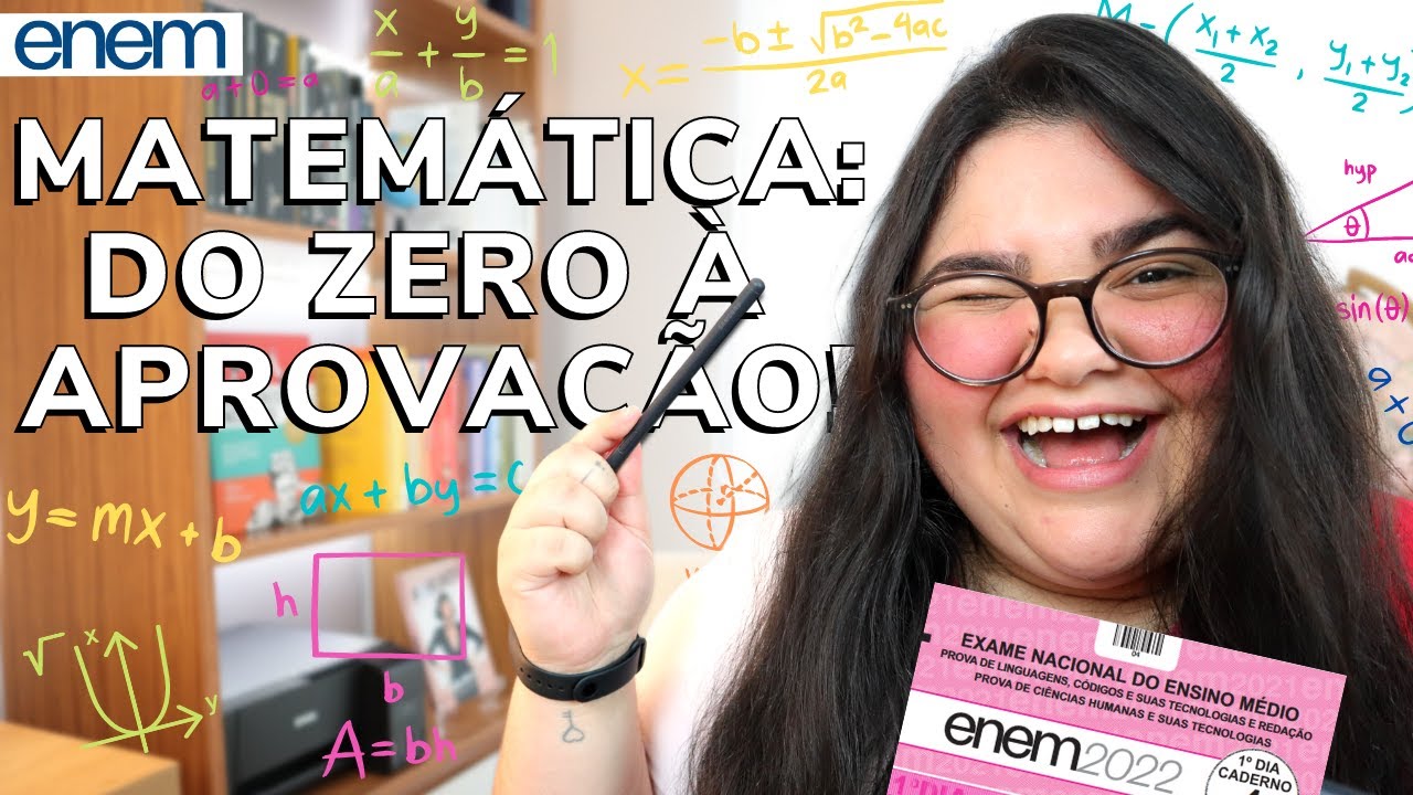 COMO APRENDI MATEMÁTICA DO ZERO E FUI APROVADA NA UFRJ! ✅
