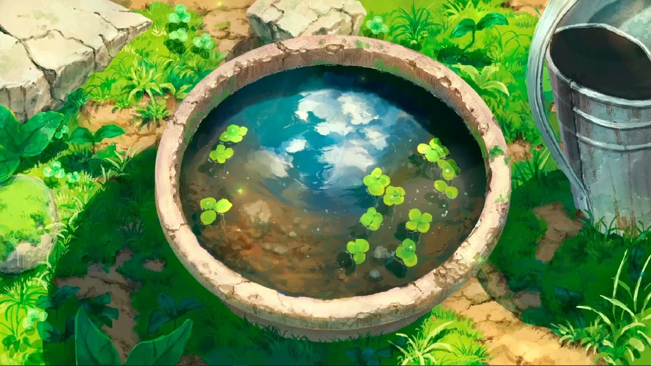 Flowerpot Screensaver (10 hours) Animated: Wallpaper Engine Screensaver with Drowsy music