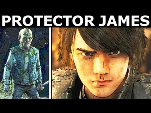 Protector James - Clem Remains In Good Relationship With James - The Walking Dead Season 4 Ep. 4