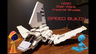 LEGO 7166 - Star Wars Imperial Shuttle - SPEED BUILD