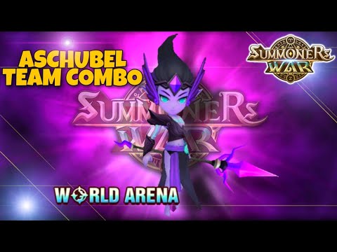 Aschubel Team Combo in World Arena - Summoners War