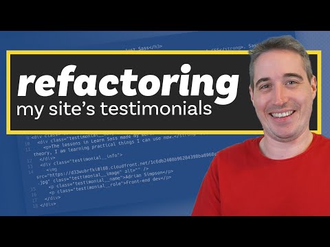 Refactoring my own site [Design & Code]