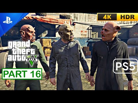 GTA V PS5 - Gameplay Walkthrough (60FPS 4K HDR) Part 16 No Commentary
