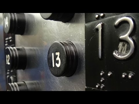 Amazing Westinghouse Selectomatic elevators @ the Historic Metro Tower Lubbock TX (handycam)