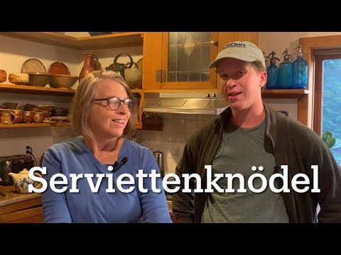 Make This Hearty Austrian Dish: Serviettenknödel With Mushroom Cream Sauce