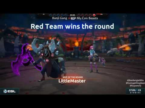 ESL Go4Battlerite Week 4 - BANJI GANG vs. My.Con Beasts (Round of 64)