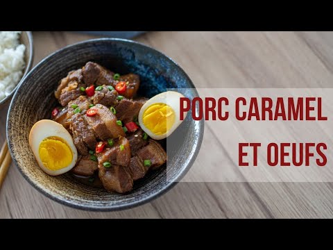 CARAMEL PORK AND EGGS - A TYPICAL SOUTHEAST ASIAN RECIPE