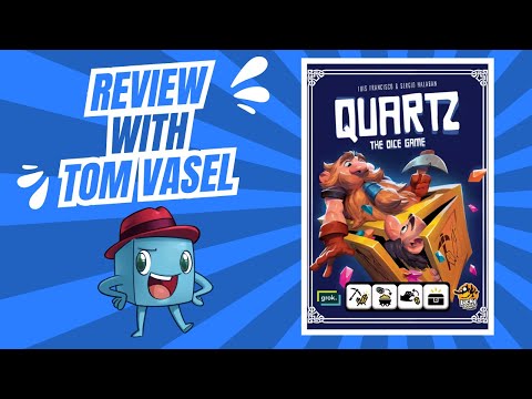 Quartz The Dice Game Review: Quick Take with Tom Vasel