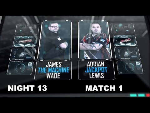 2017 Betway Premier League Week 13 HD - Match [1of5]: James Wade vs Adrian Lewis