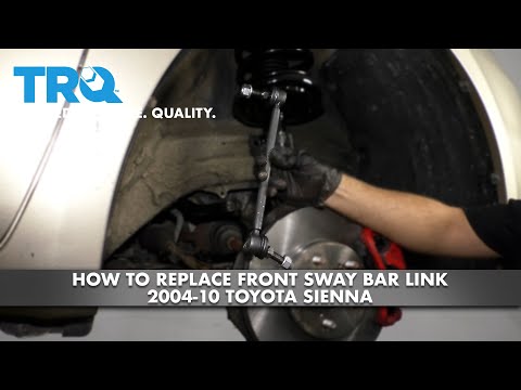 How to Replace Front Sway Bar Link 2004-10 Toyota Sienna