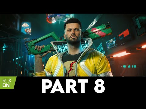 CYBERPUNK 2077 PATH TRACING Gameplay Walkthrough PART 8 [4K PC ULTRA RTX OVERDRIVE] - No Commentary