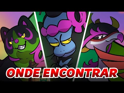 LOCALIZAÇÃO DO OKIDOGI, MUNKIDORI E FEZANDIPITI  🎮 Pokémon SV - The Teal Mask