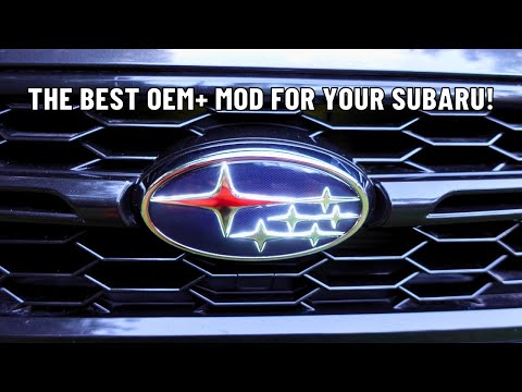 DIY Subaru LED Emblem