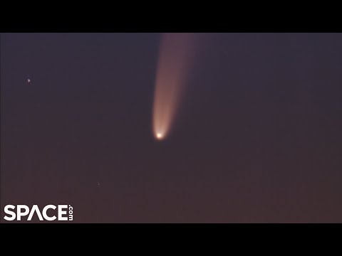 Comet NEOWISE seen from Earth and Space - You can see it too!