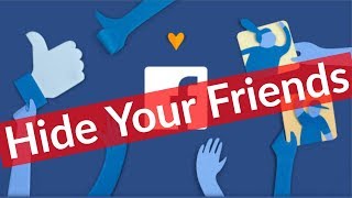 How To Hide Your Facebook Friends List From Public Using Fb App In Mobile
