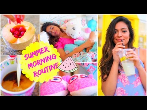 Morning Routine: Summer 2014!