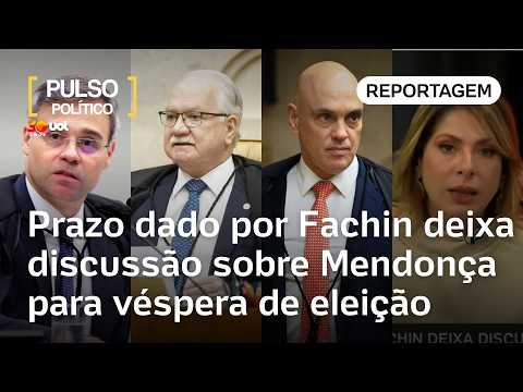 Mendonça x Moraes: Prazo dado por Fachin deixa discussão sobre ministros para véspera de eleição