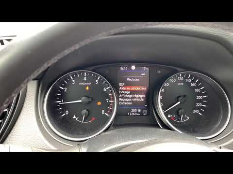 Nissan Qashqai J11: parking sensors distance setting